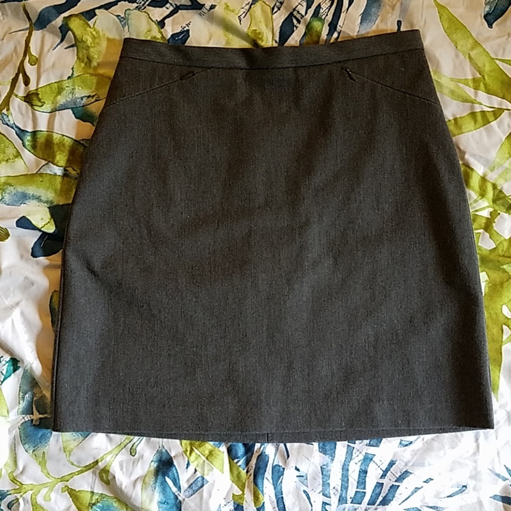 The Limited Gray Skirt